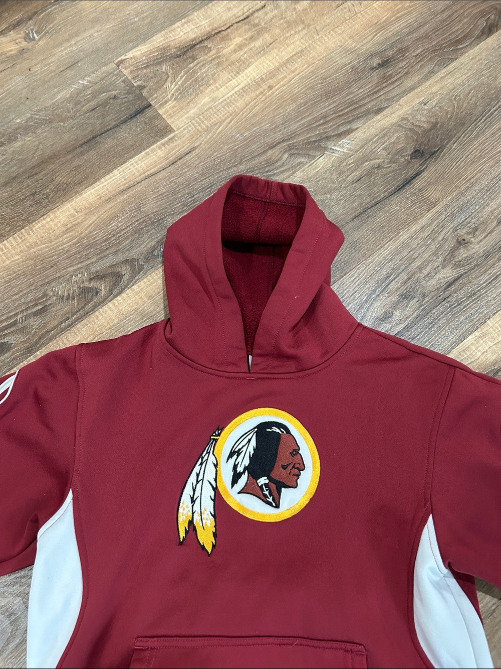 Washington Redskins Hoodie Youth Large (12-14). Burgundy/Gold - Picture 2 of 10